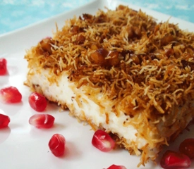 Kadayıflı Muhallebi Tatlısı Tarifi ve Malzemeleri